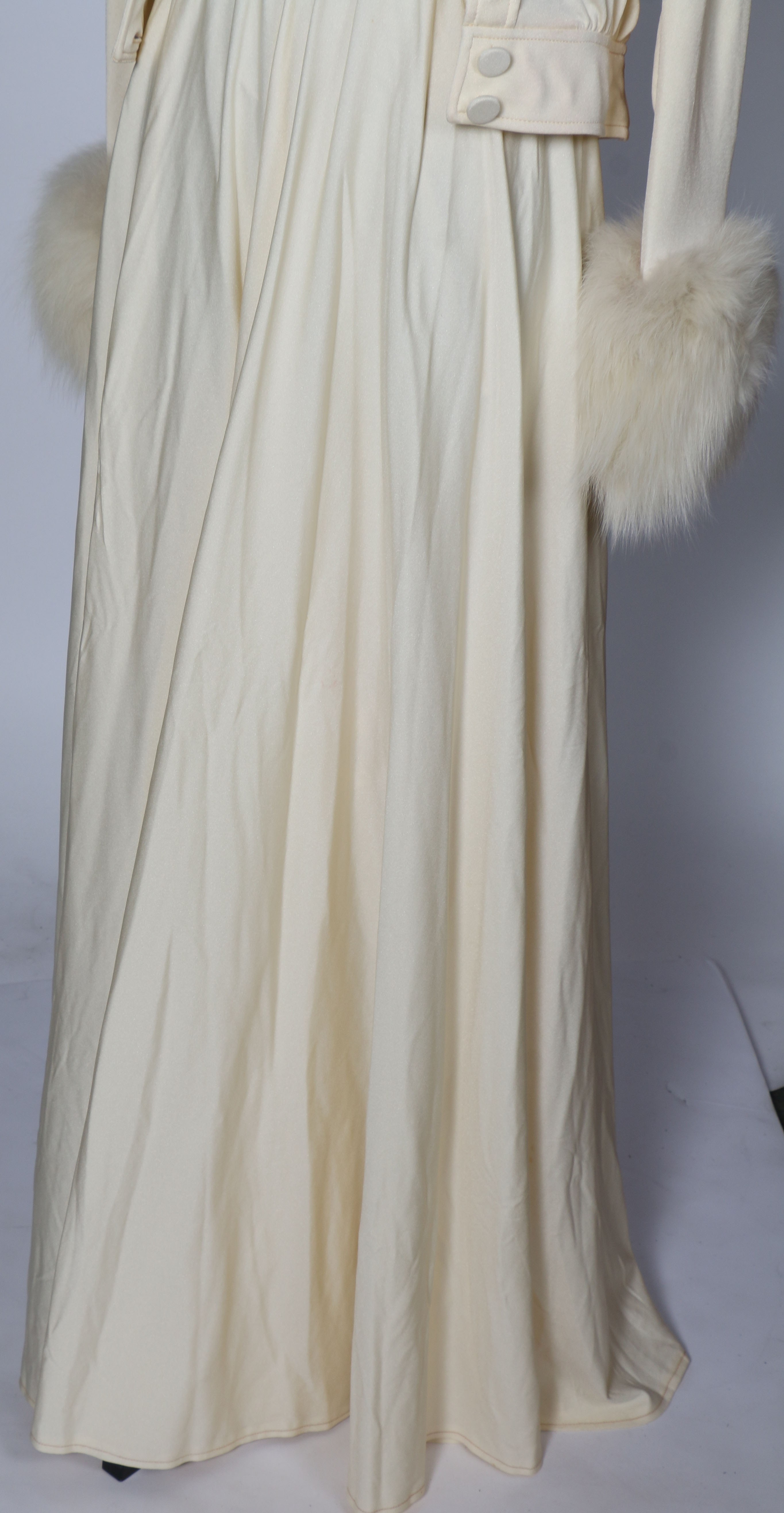 70s Vintage Lillie Rubin Collection 700 Designer Evening Dress Ensemble Tanya Wore at the 1975 CMA Awards Show