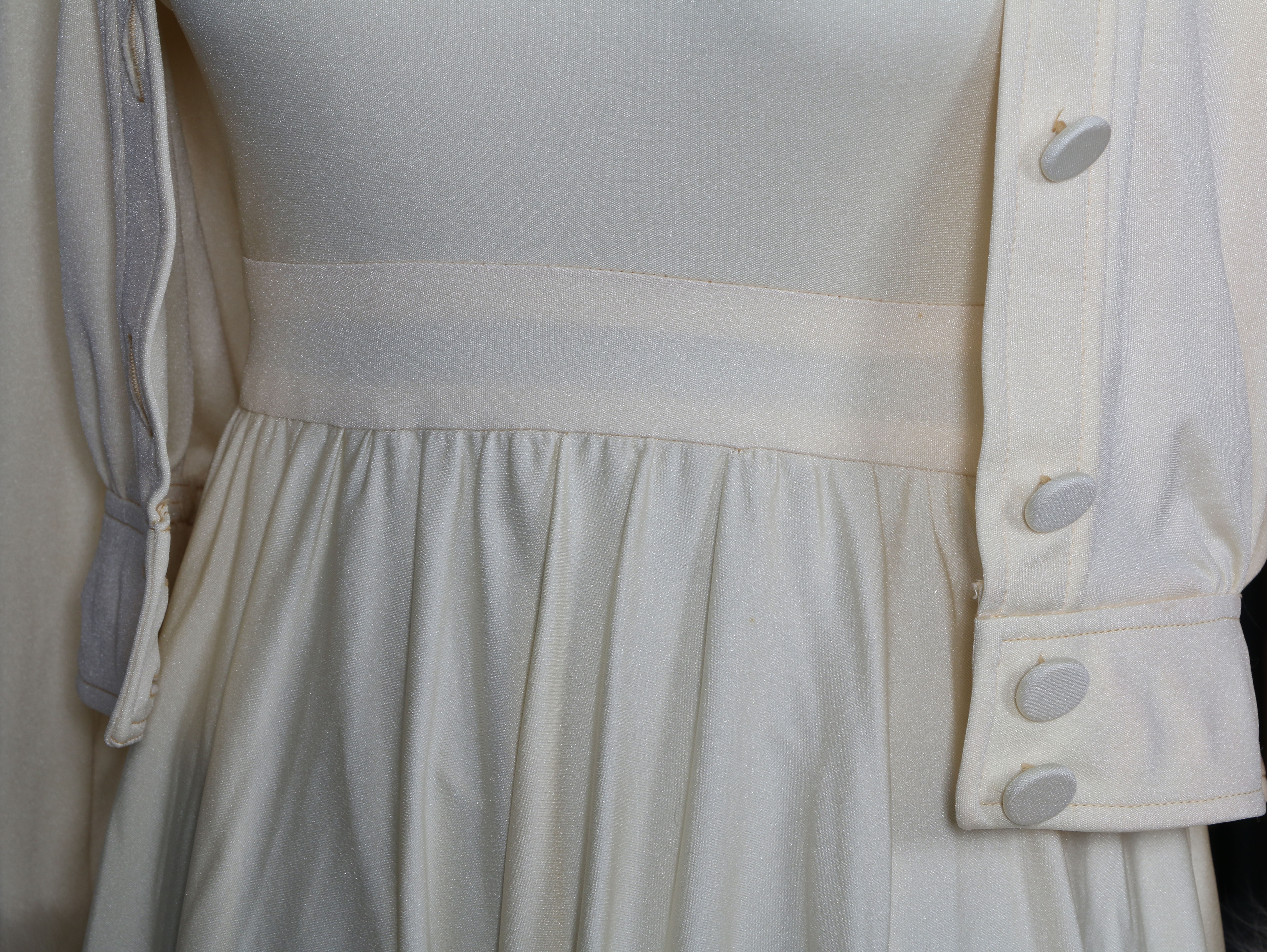 70s Vintage Lillie Rubin Collection 700 Designer Evening Dress Ensemble Tanya Wore at the 1975 CMA Awards Show