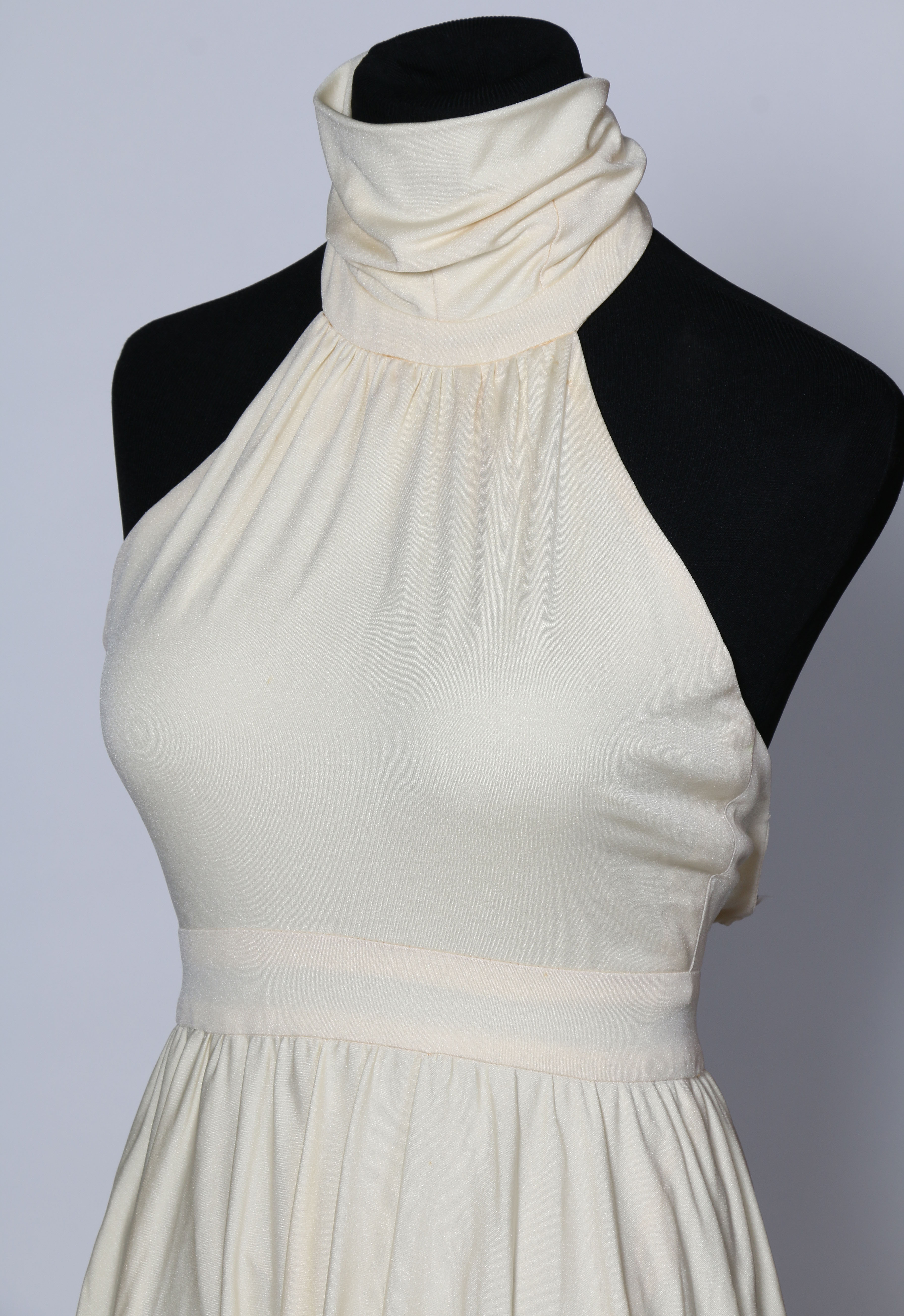 70s Vintage Lillie Rubin Collection 700 Designer Evening Dress Ensemble Tanya Wore at the 1975 CMA Awards Show