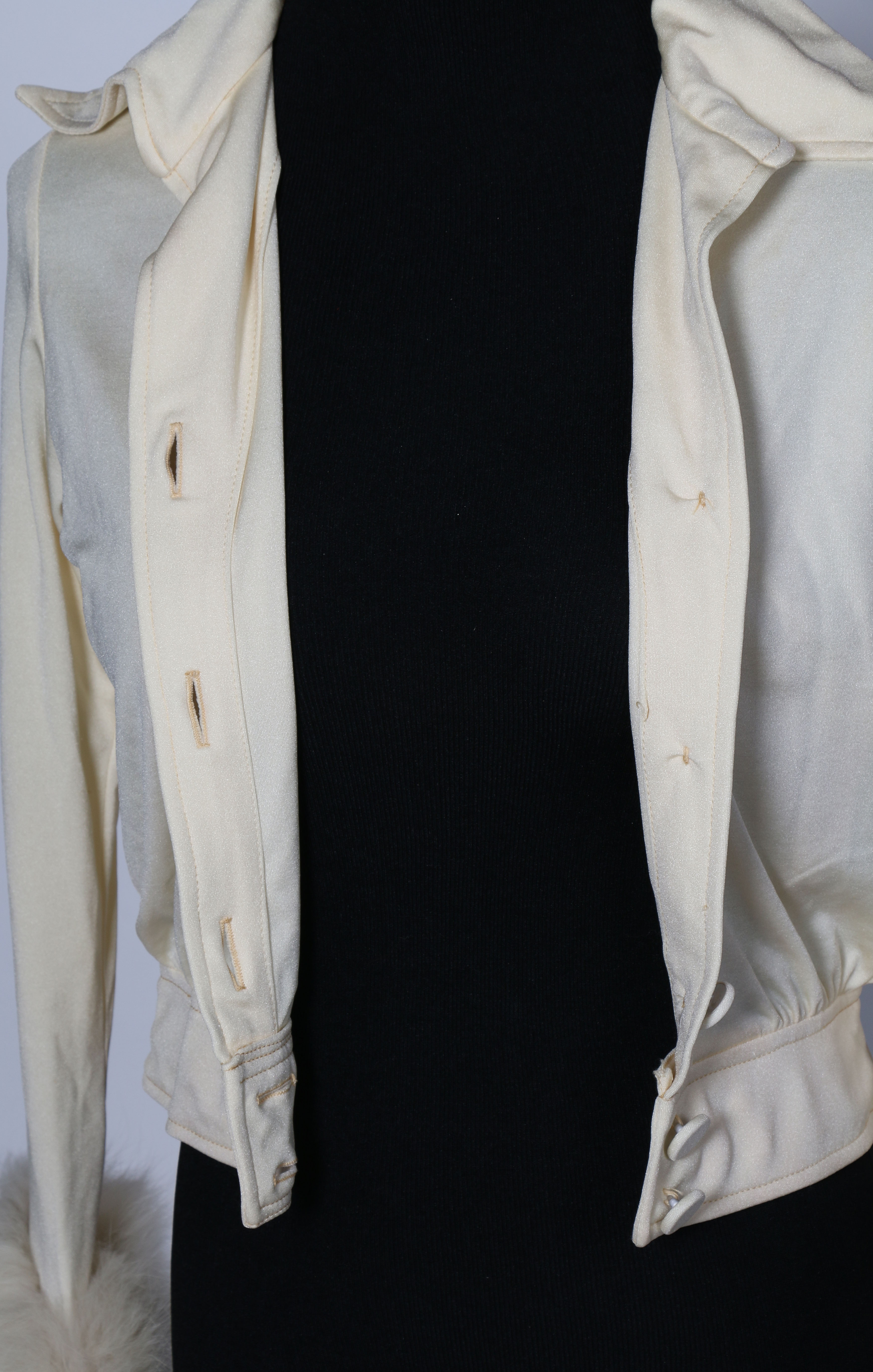 70s Vintage Lillie Rubin Collection 700 Designer Evening Dress Ensemble Tanya Wore at the 1975 CMA Awards Show