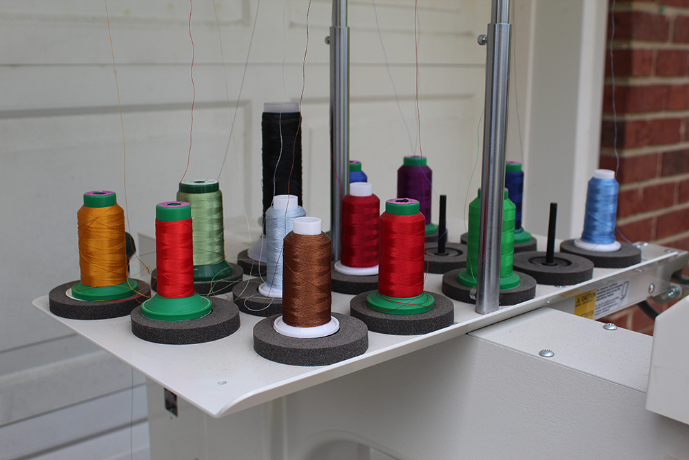 Toyota Expert ESP9100 Net Embroidery Machine with Cart and Attachments