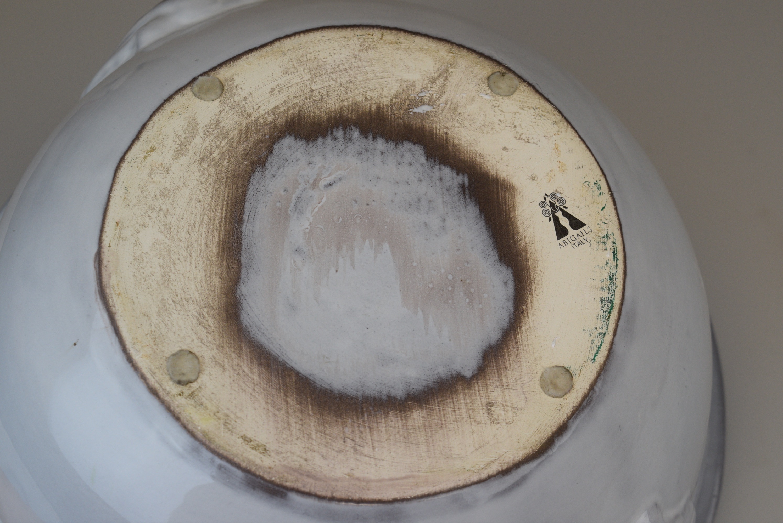 Large Abigails Italy Ceramic Serving Bowl