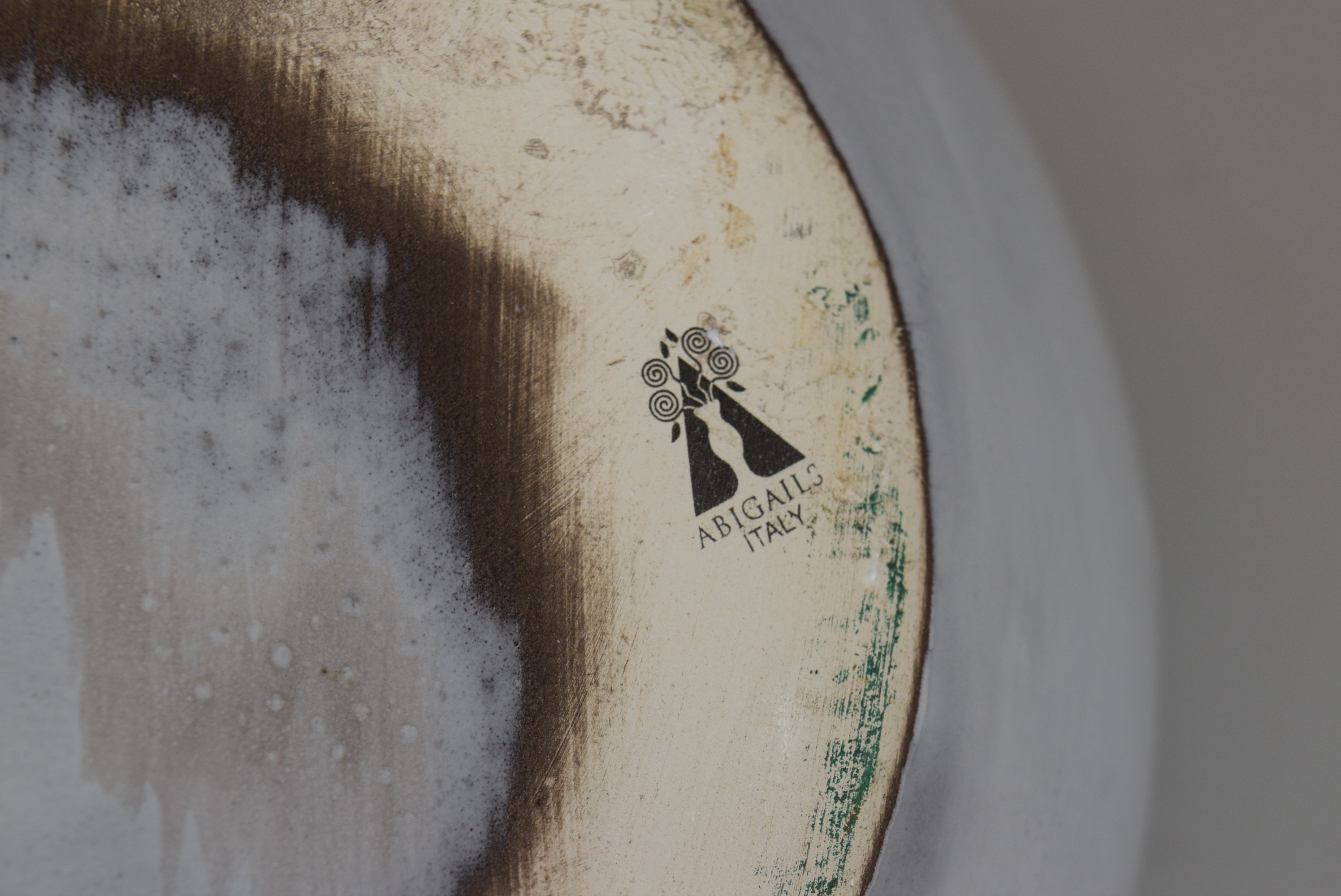 Large Abigails Italy Ceramic Serving Bowl