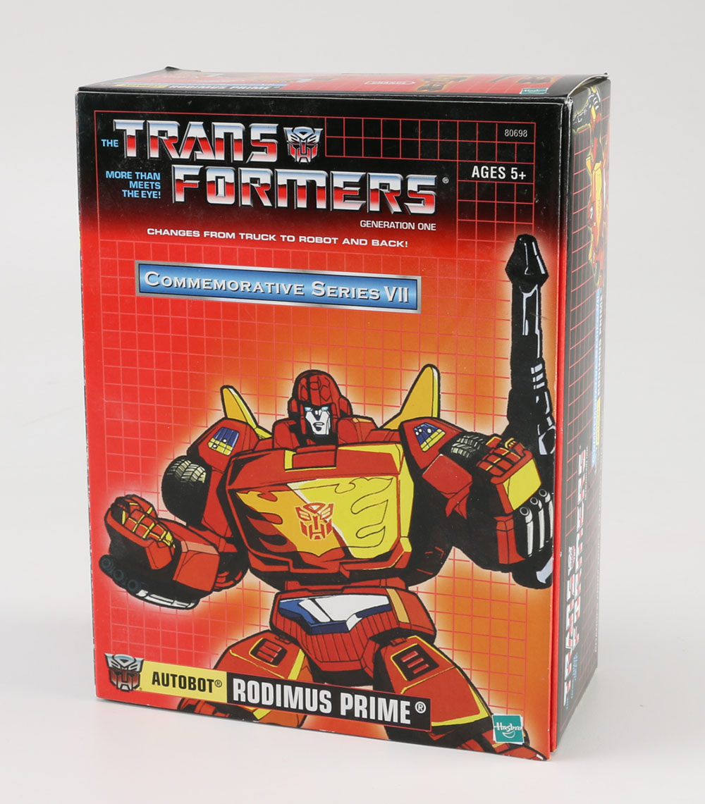 Transformers "Generation 2" and Commemorative Series V, VI, and VII.