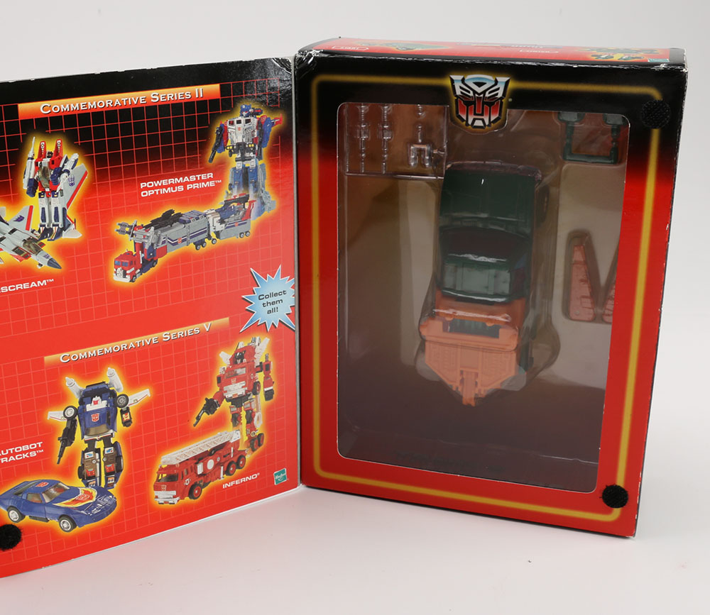 Transformers "Generation 2" and Commemorative Series V, VI, and VII.