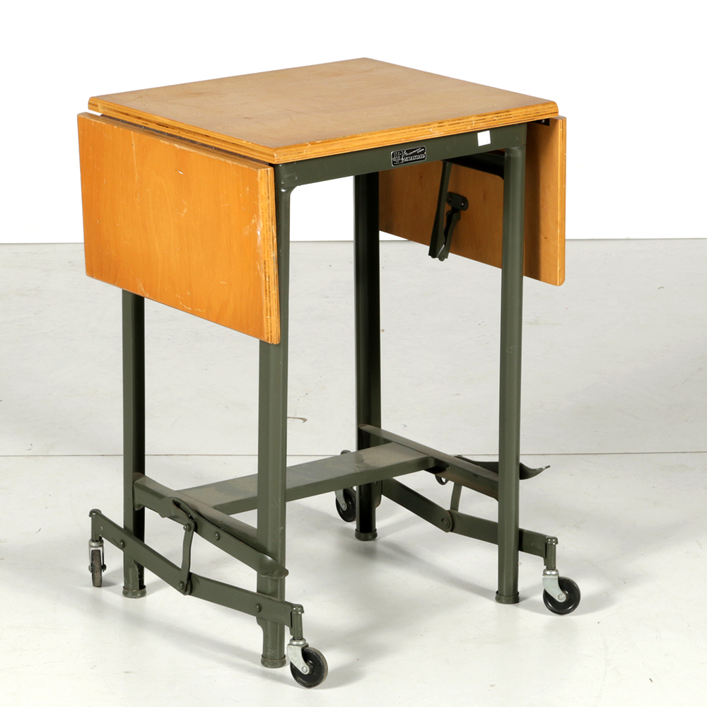 Vintage Hi-Lo Typewriter Stand by Metalstand