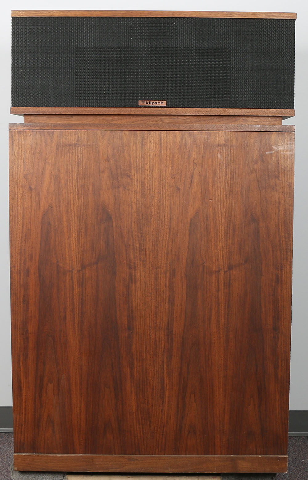 Vintage Klipsch Klipschorn Corner Horn Floorstanding Tower Home Speaker Cabinet