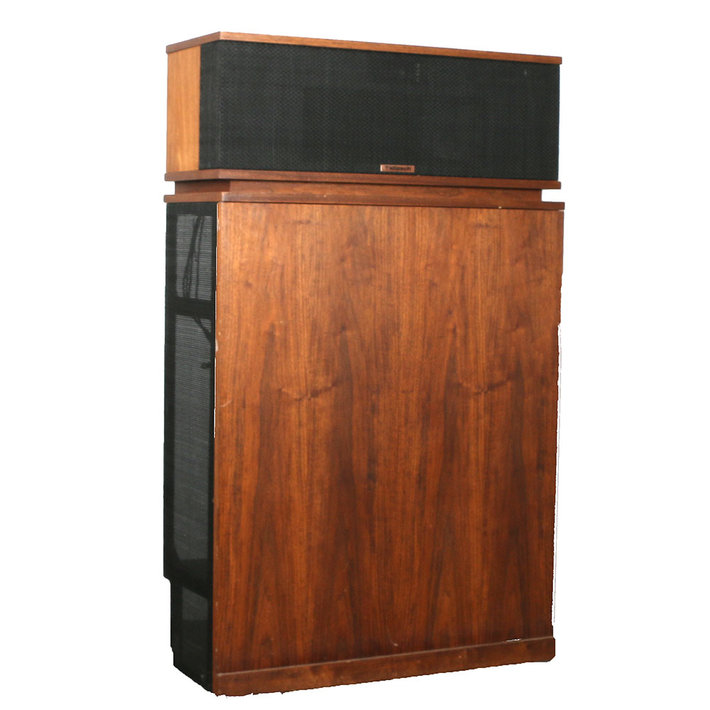 Vintage Klipsch Klipschorn Corner Horn Floorstanding Tower Home Speaker Cabinet