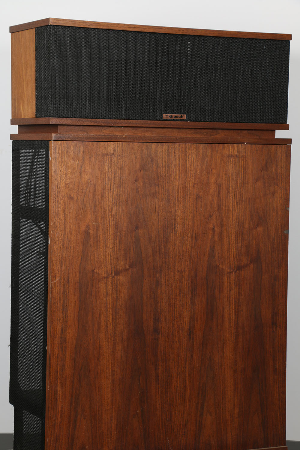 Vintage Klipsch Klipschorn Corner Horn Floorstanding Tower Home Speaker Cabinet