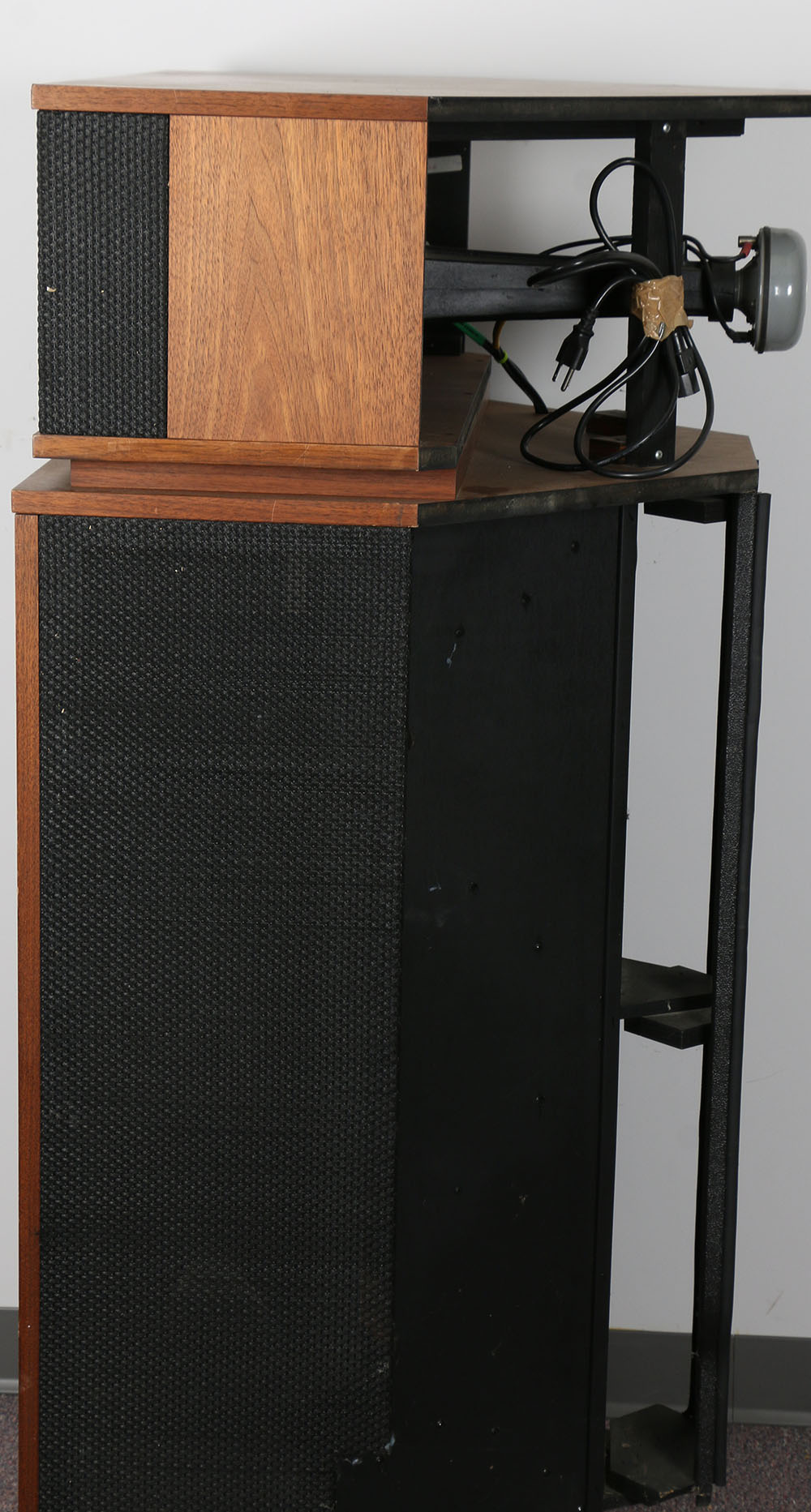 Vintage Klipsch Klipschorn Corner Horn Floorstanding Tower Home Speaker Cabinet