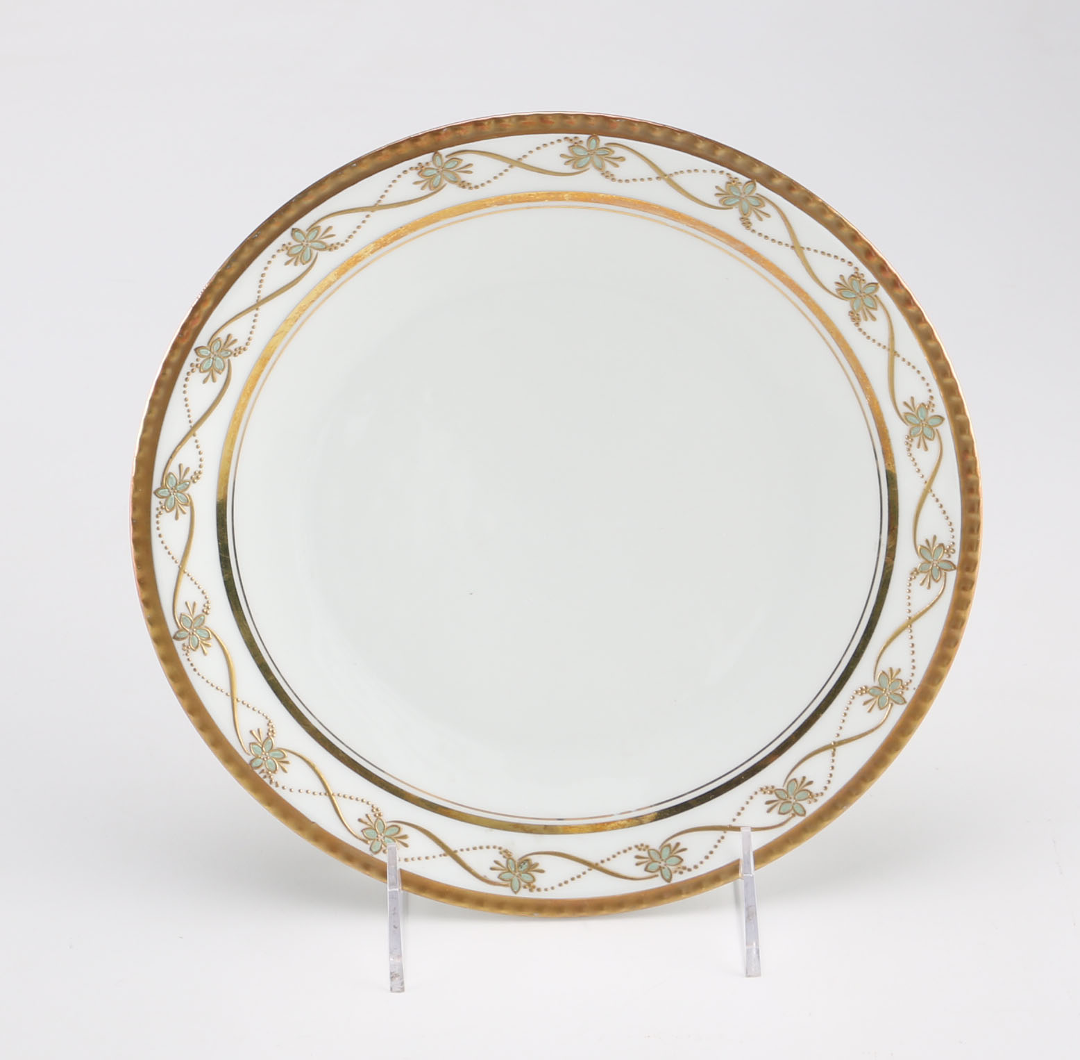 Antique China and Vintage Brilliant Cut Bowl