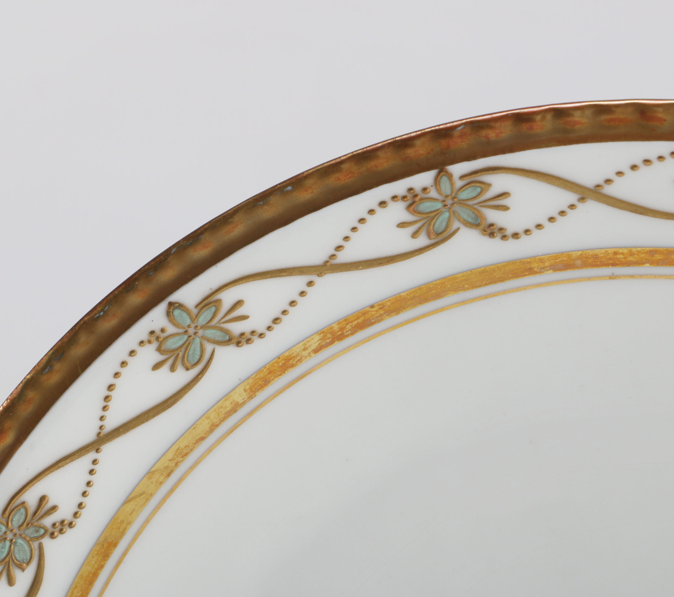 Antique China and Vintage Brilliant Cut Bowl