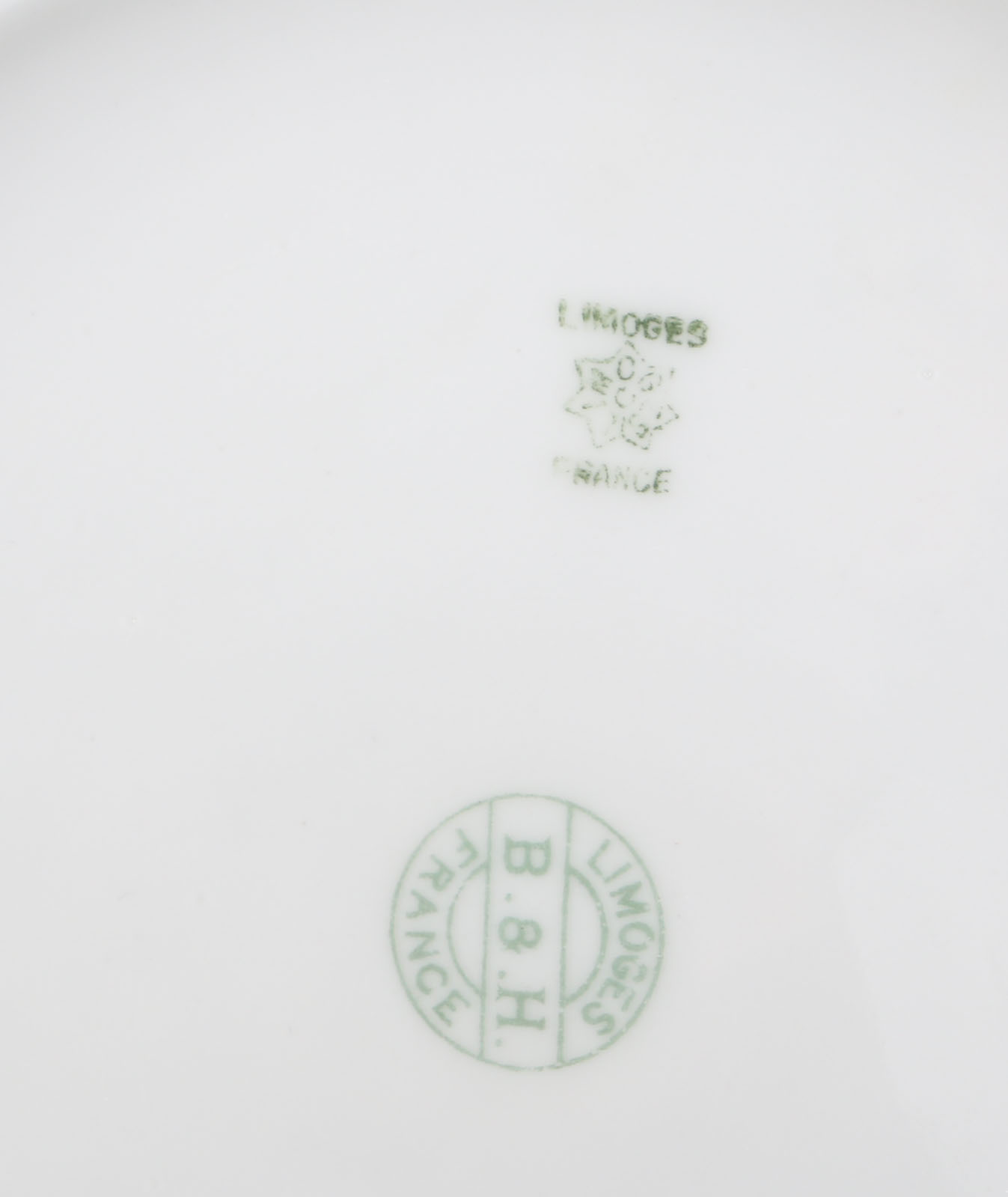 Antique China and Vintage Brilliant Cut Bowl