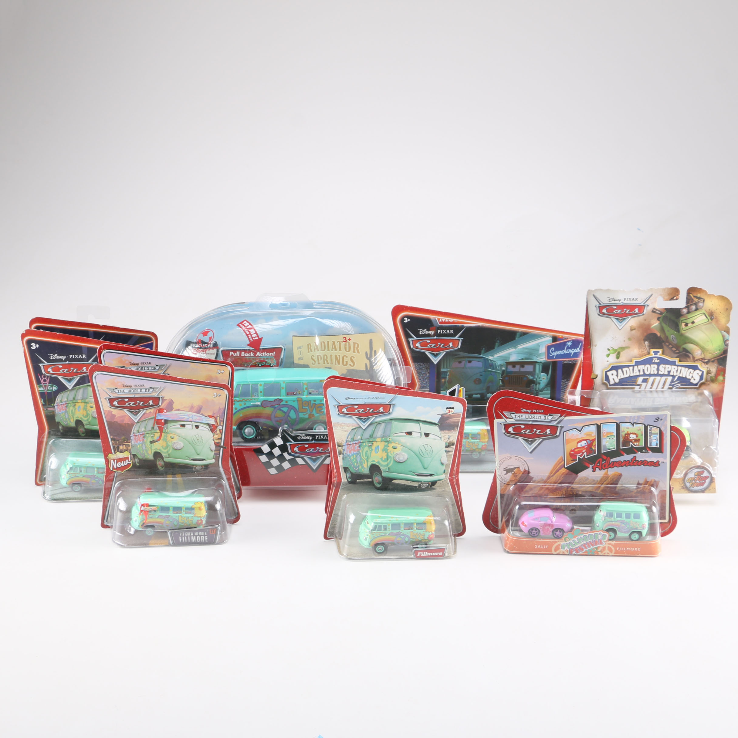 Toy Cars Based on Disney Pixar Movie "Cars"