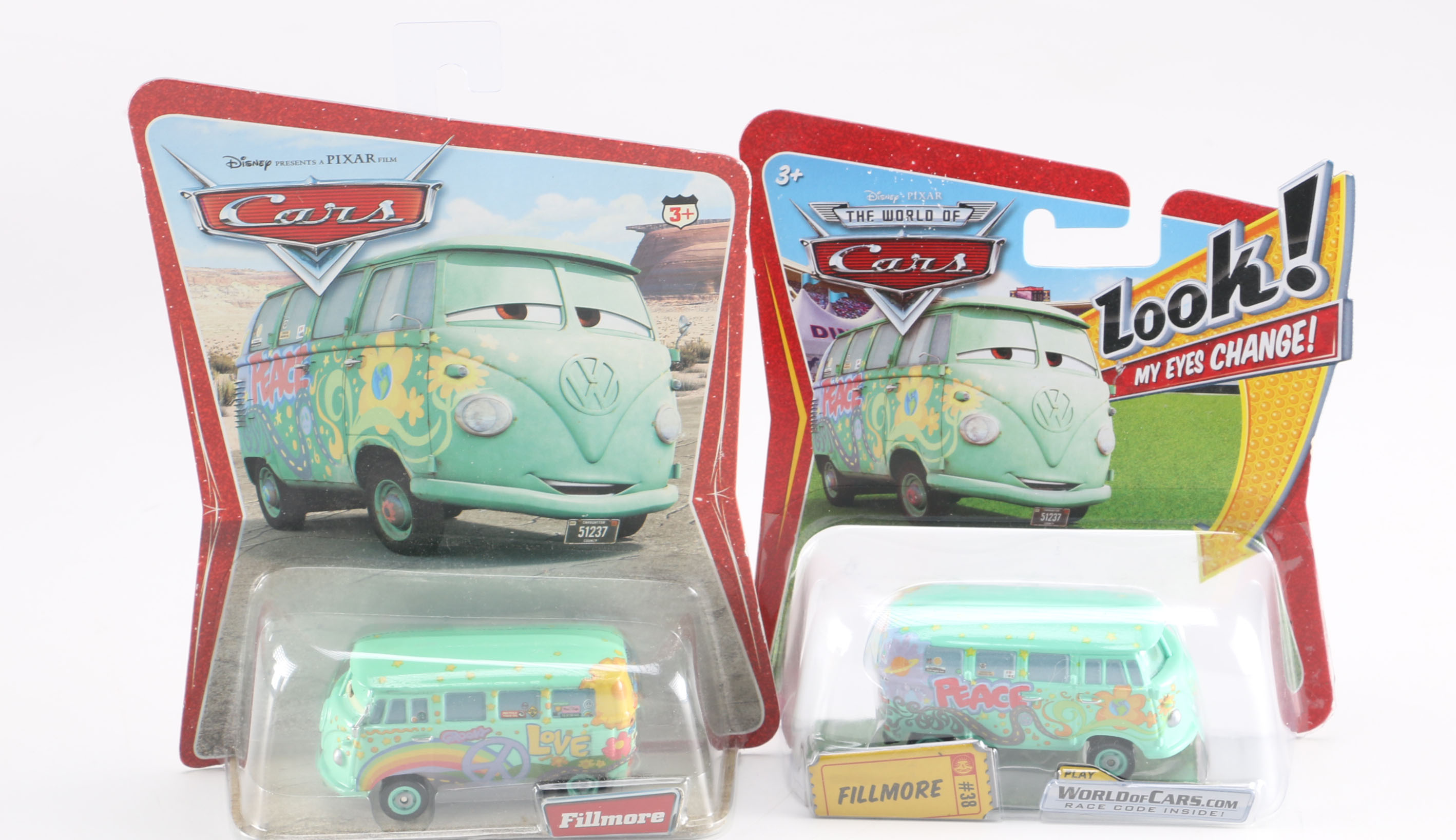 Toy Cars Based on Disney Pixar Movie "Cars"