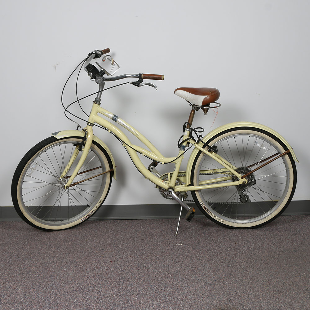 Trek Calypso Beach Cruiser Bicycle in Pale Yellow