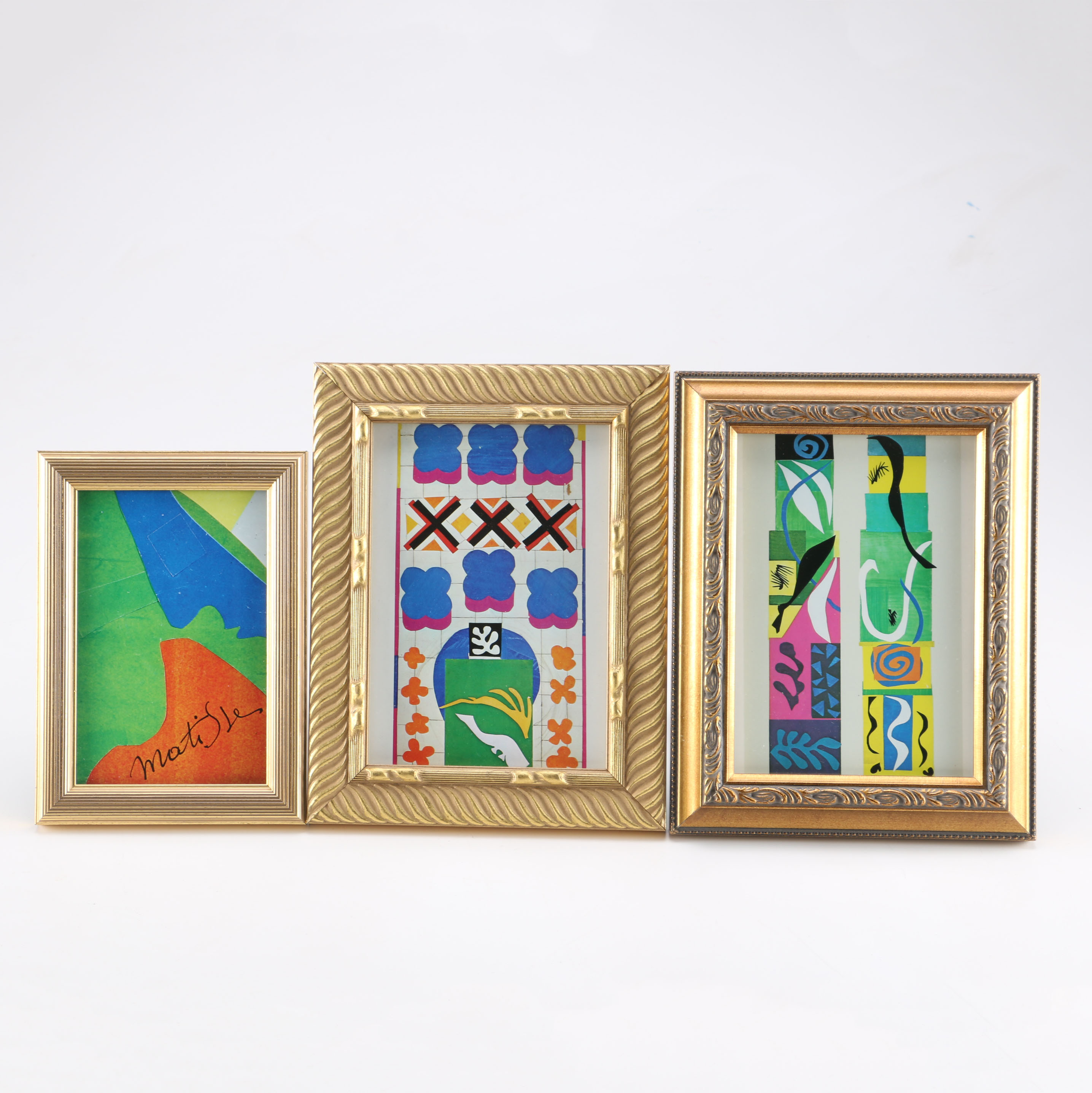 Henri Matisse Offset Lithographs "Chinese Fish" and  "Beasts of the Sea"