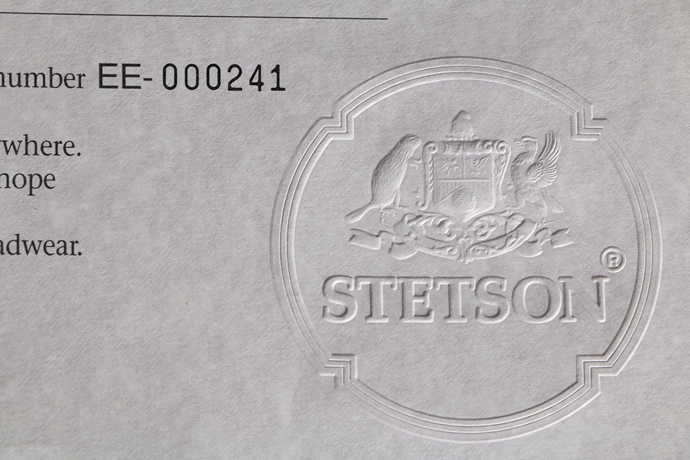 Tanya's Steston "El Presidente" 100X Beaver Fur and Cashmere Cowgirl Hat in a Stetson Display Case with Certificate