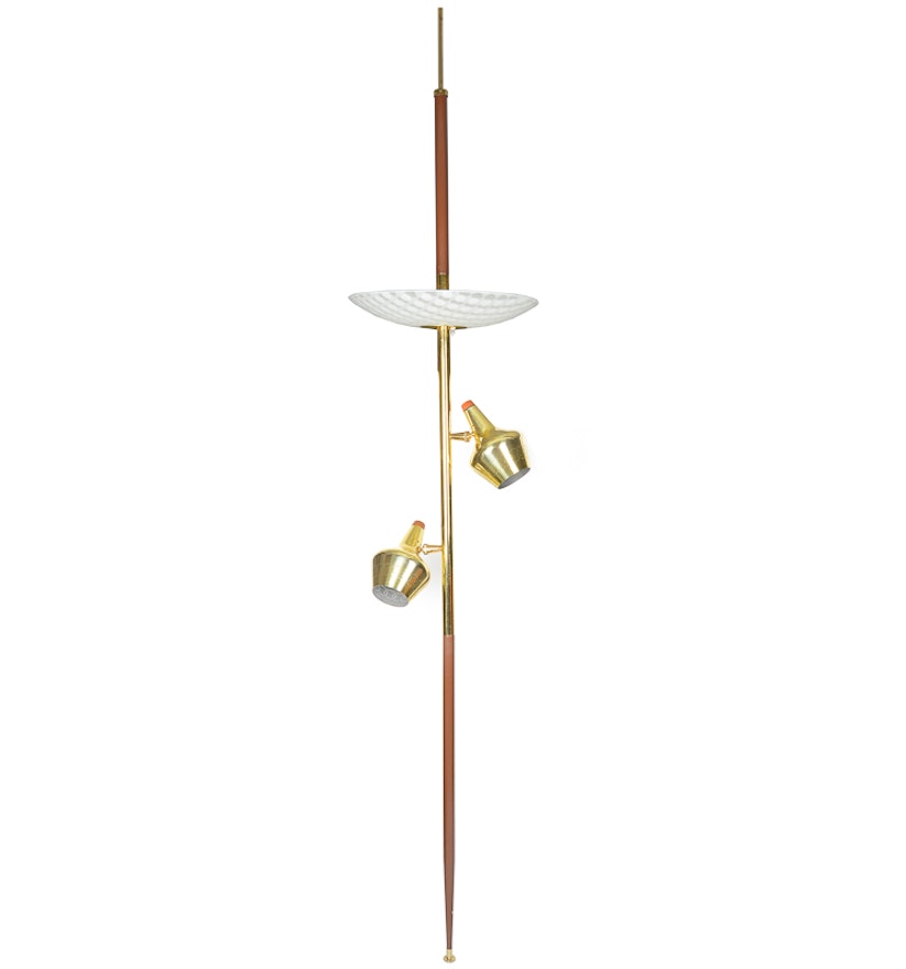 Mid-Century Modern Tension Pole Lamp
