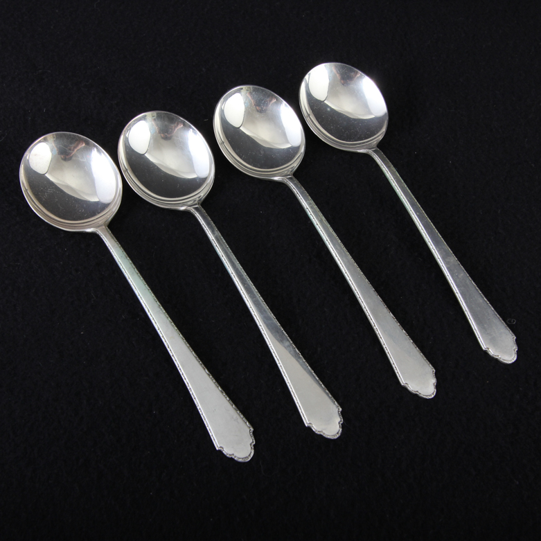 Lunt "Treasure" Sterling Silver Flatware in Box