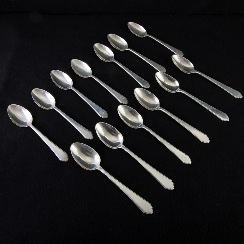 Lunt "Treasure" Sterling Silver Flatware in Box