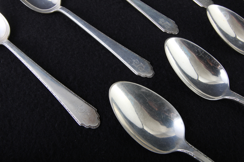 Lunt "Treasure" Sterling Silver Flatware in Box