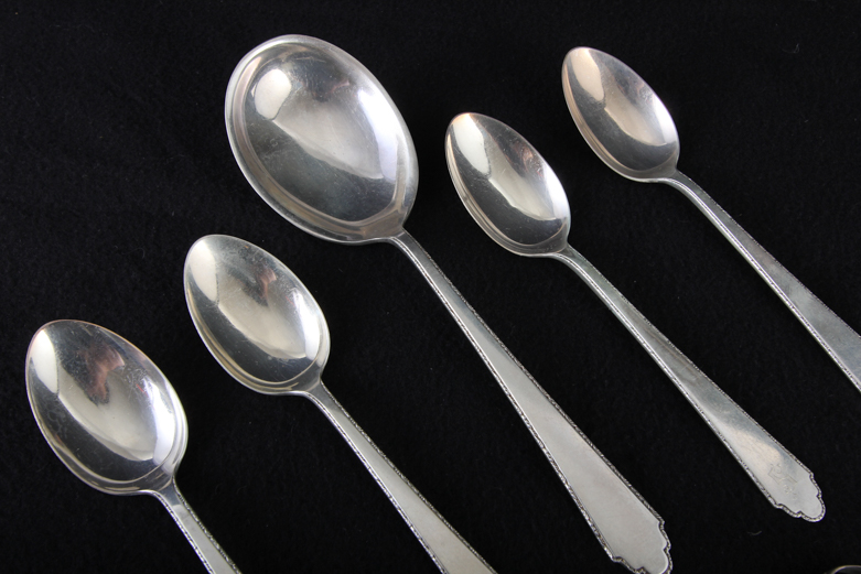 Lunt "Treasure" Sterling Silver Flatware in Box