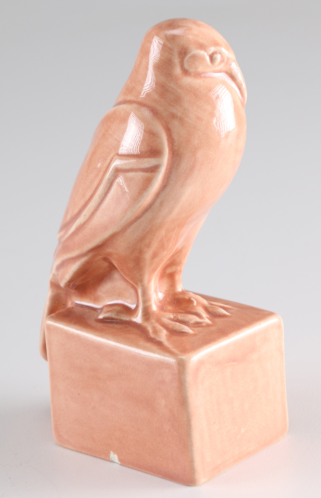 Ceramic Bird and Owl Pair