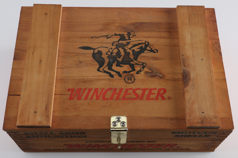 Wood Winchester Ammo Box