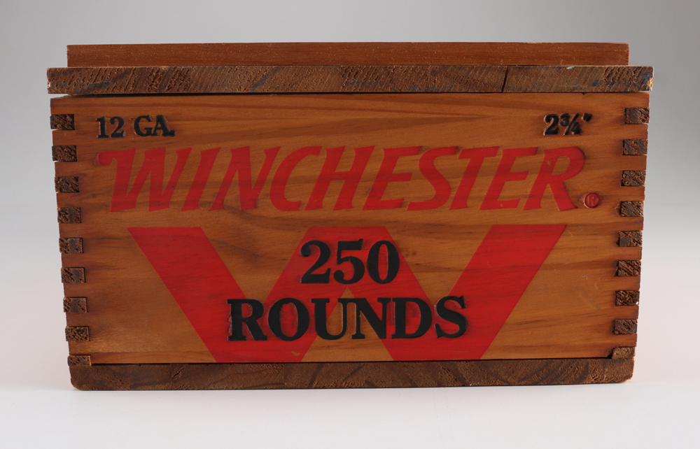 Wood Winchester Ammo Box