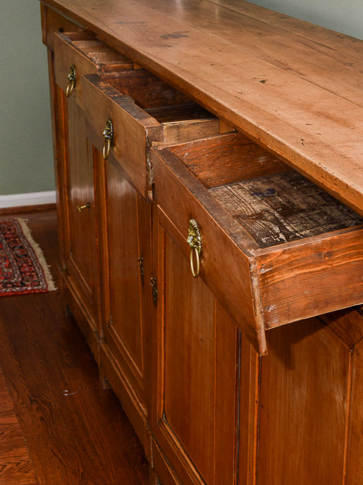 French Country Style Antique Sideboard