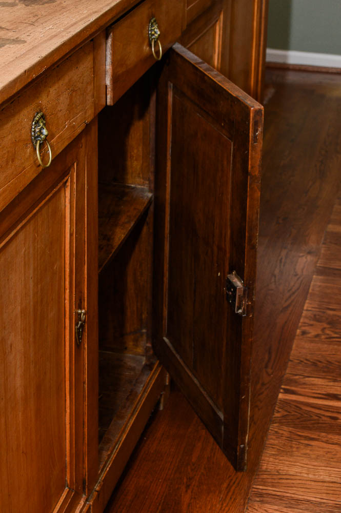 French Country Style Antique Sideboard