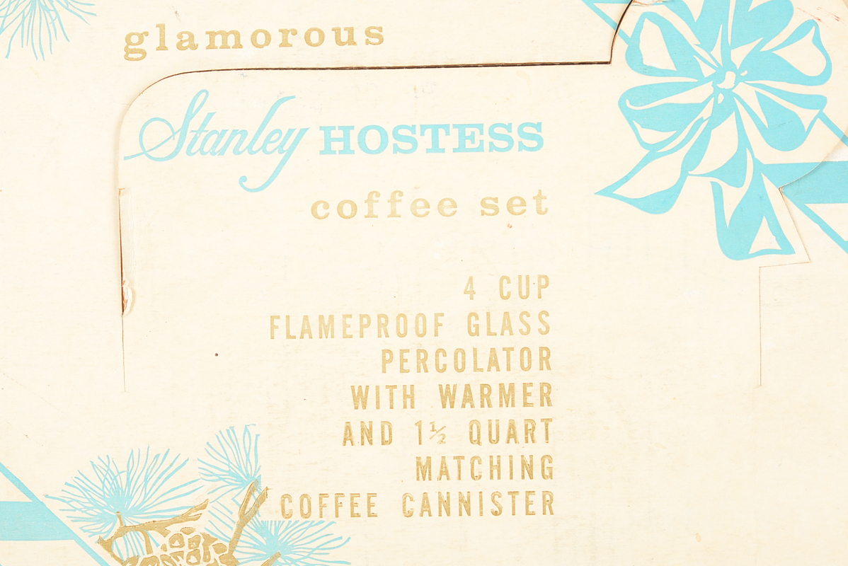 Mid Century Stanley Hostess Coffee Set