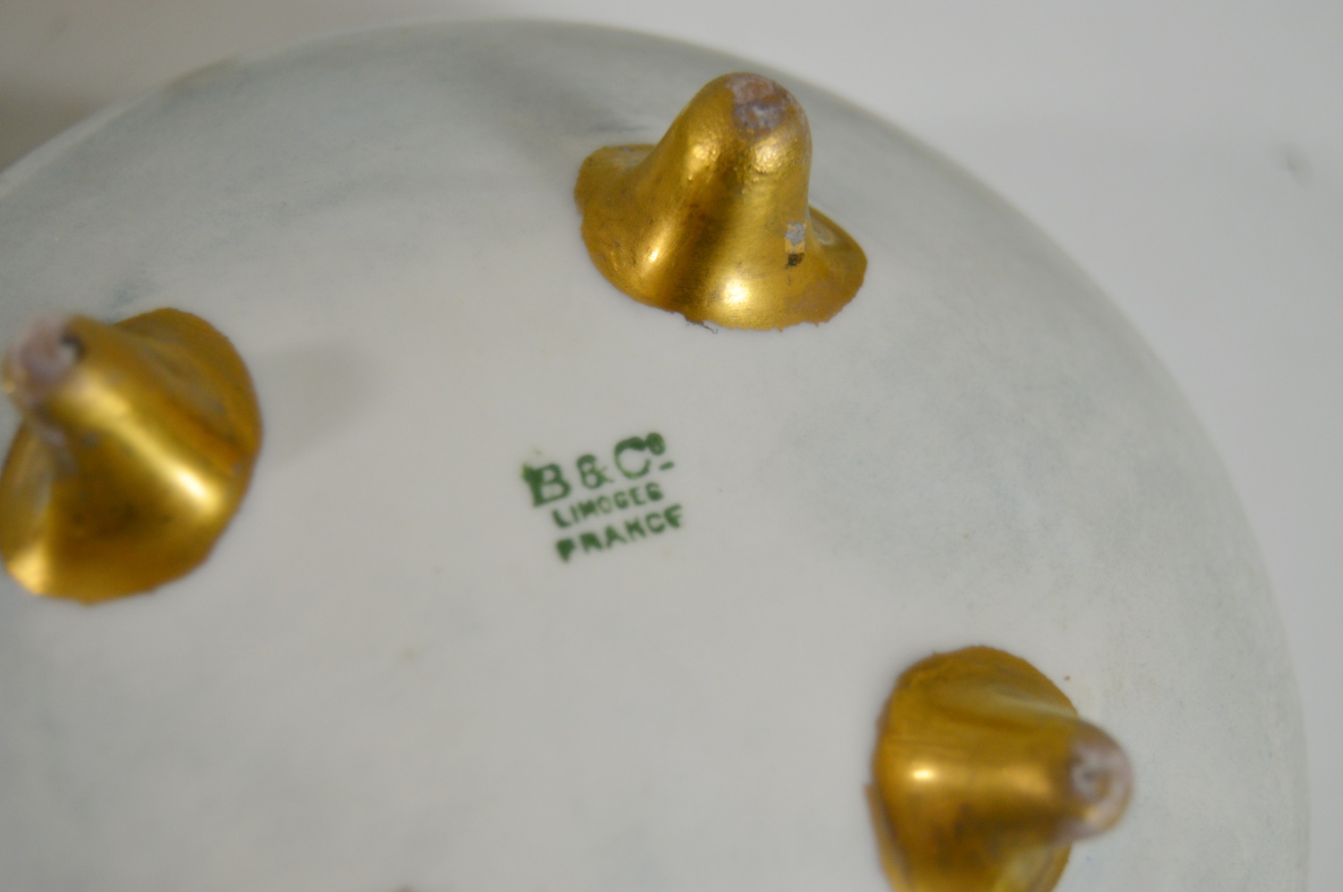 Antique Hand Painted French Limoges Porcelain Dresser Set