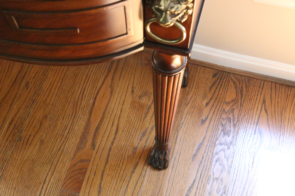 Henredon Historic Natchez Marble Top Console Table