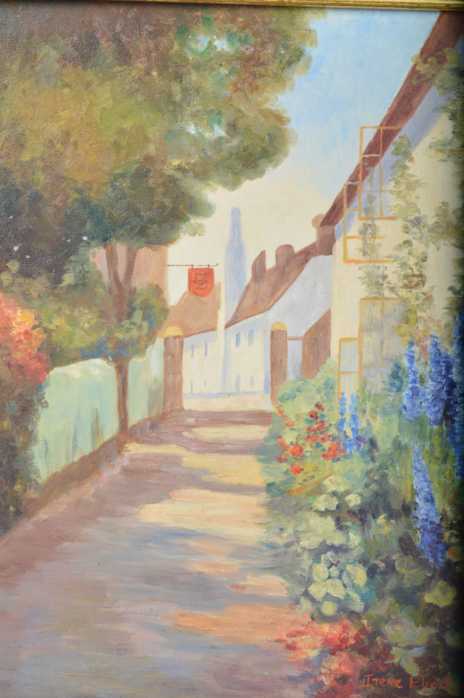 Original Irene Ebert Oil on Canvas