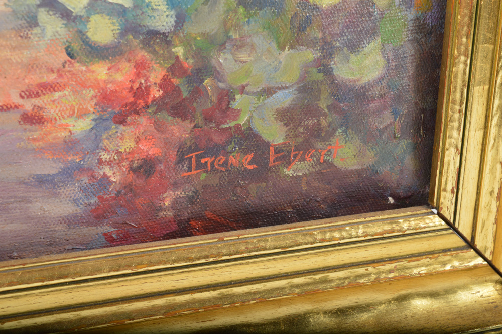 Original Irene Ebert Oil on Canvas