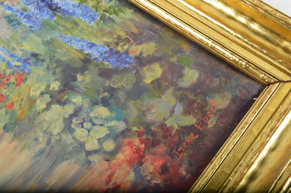 Original Irene Ebert Oil on Canvas