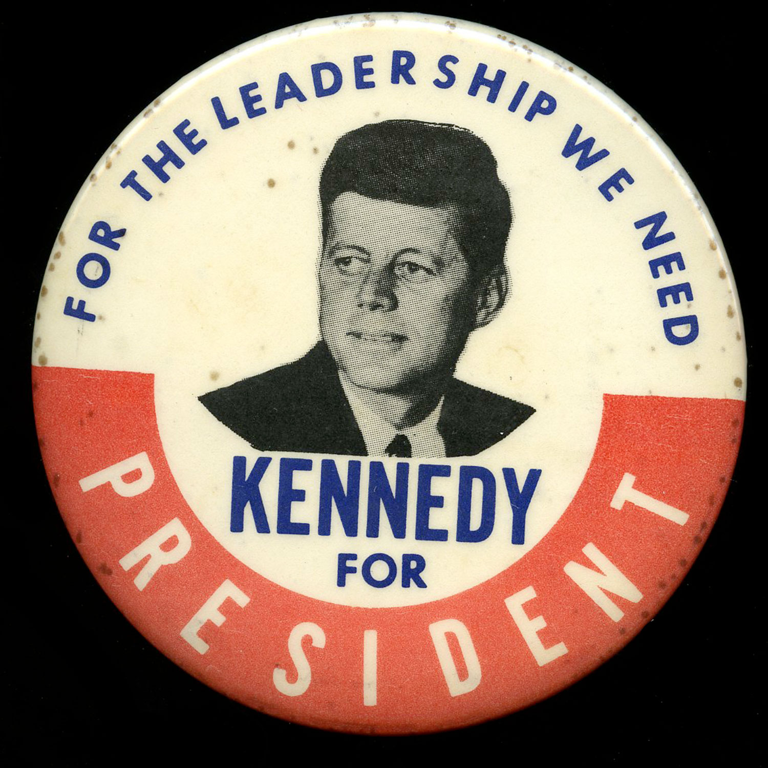 John F. Kennedy and George McGovern Presidential Campaign Buttons