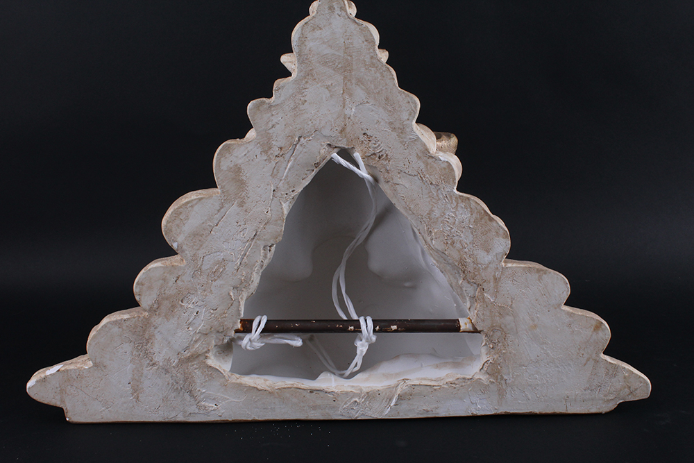 Plaster Cherub Wall Shelf
