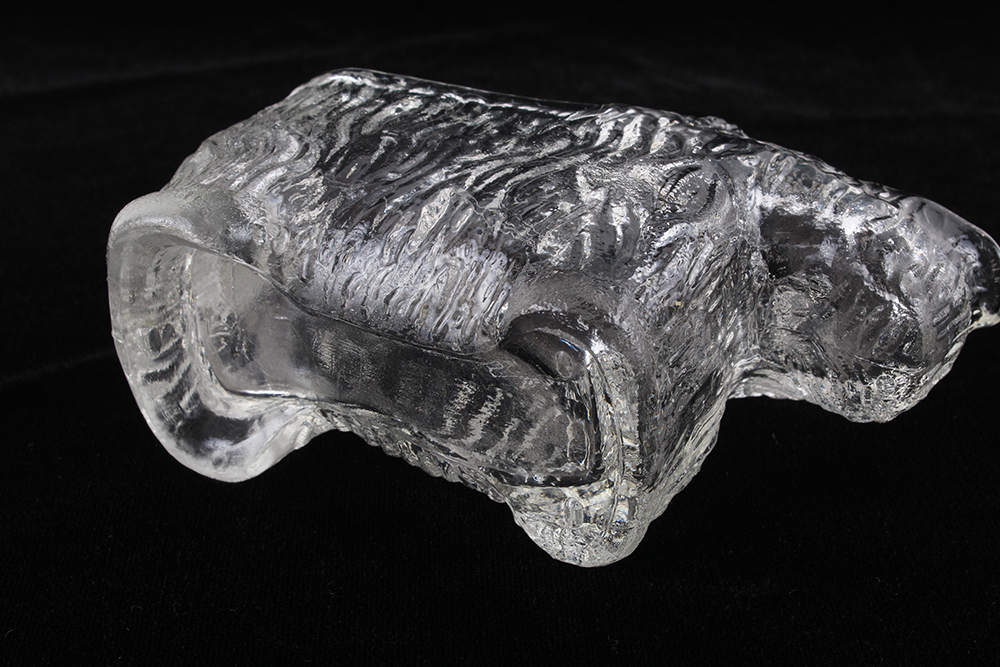 Vintage Hocking Glass Queen Mary Gravy Dog