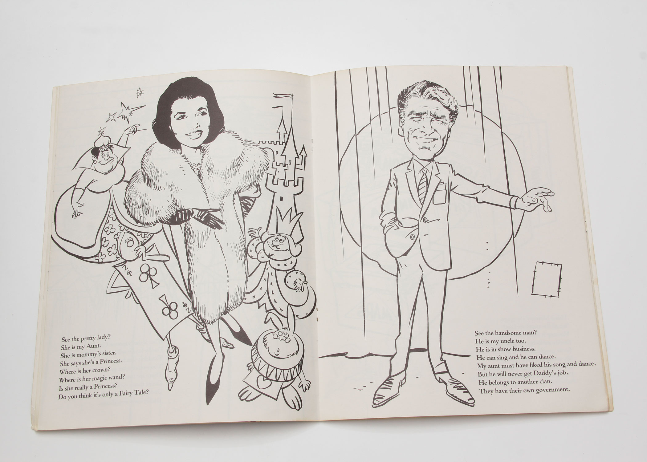 Vintage 1962 JFK Coloring Book