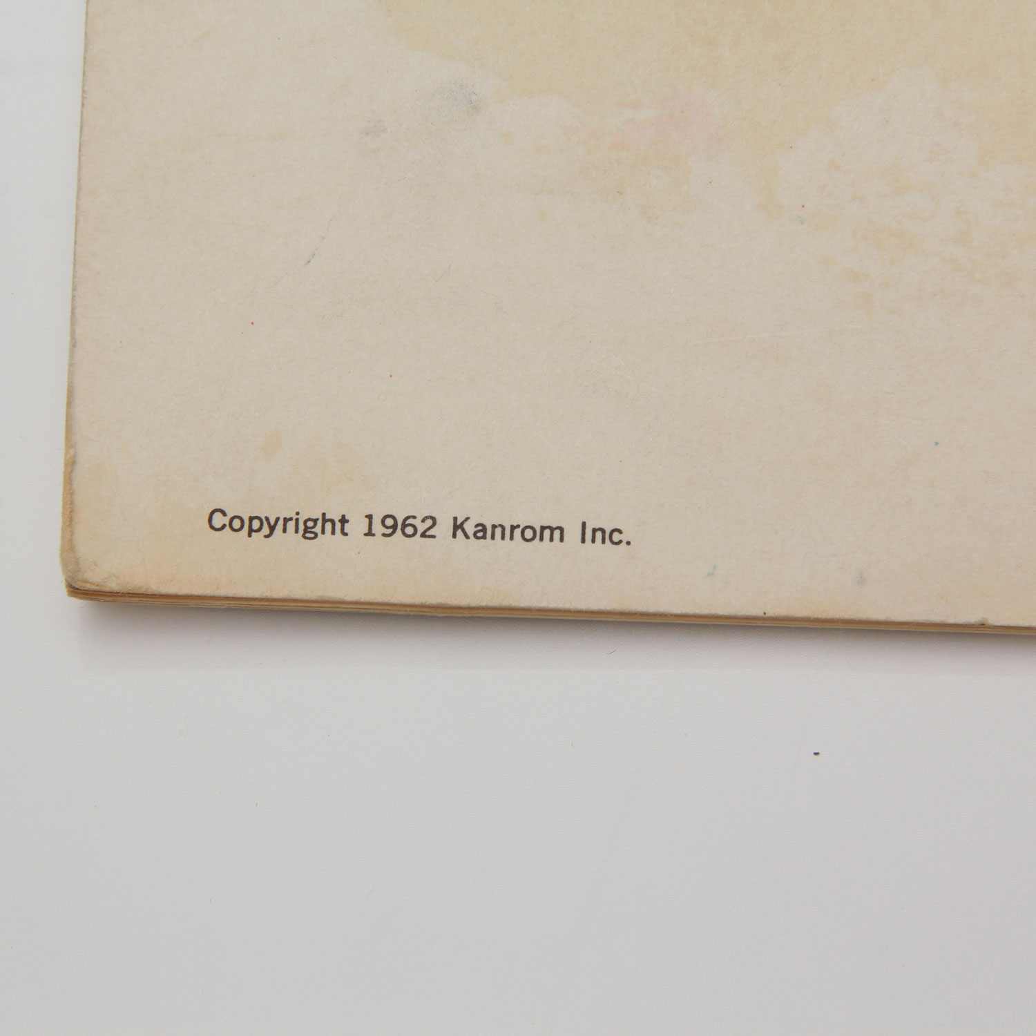 Vintage 1962 JFK Coloring Book