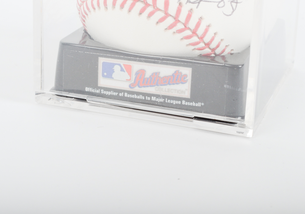 Ryne Sandberg Signed Baseball