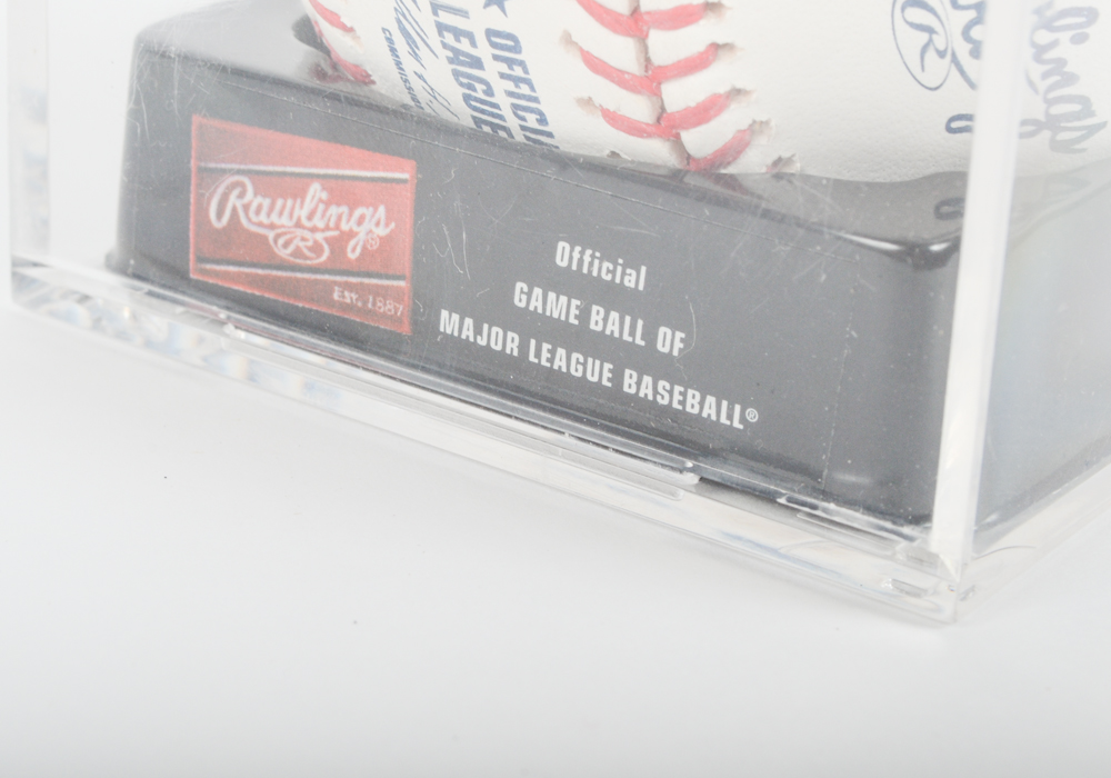 Ryne Sandberg Signed Baseball