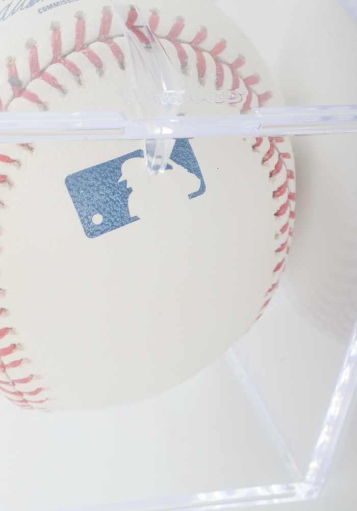 Lee Smith Signed Baseball