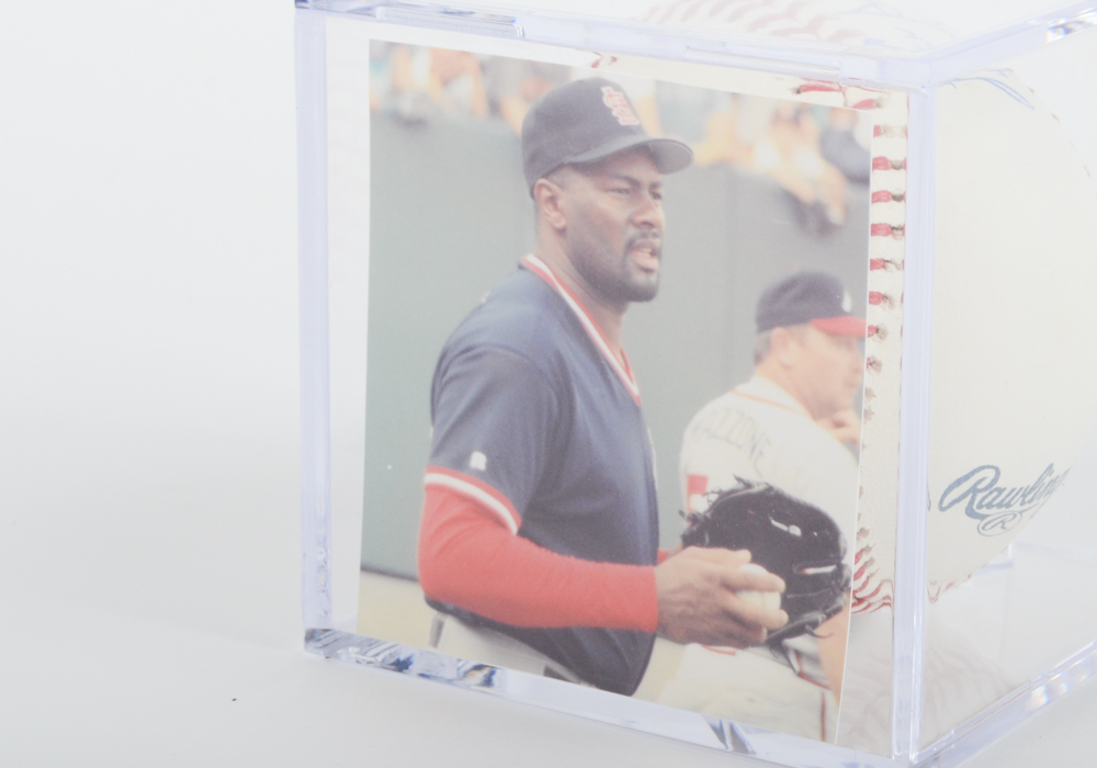 Lee Smith Signed Baseball