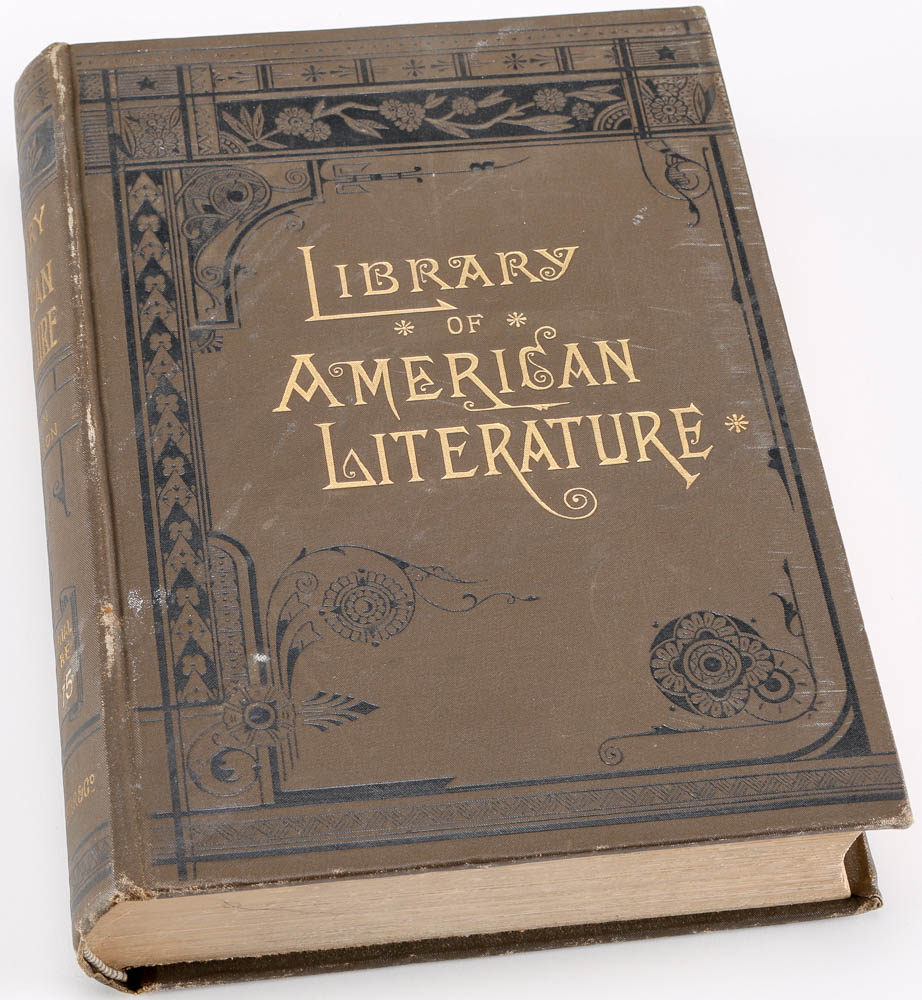 1889 Set of Stedman & Hutchinson's "Library of American Literature"