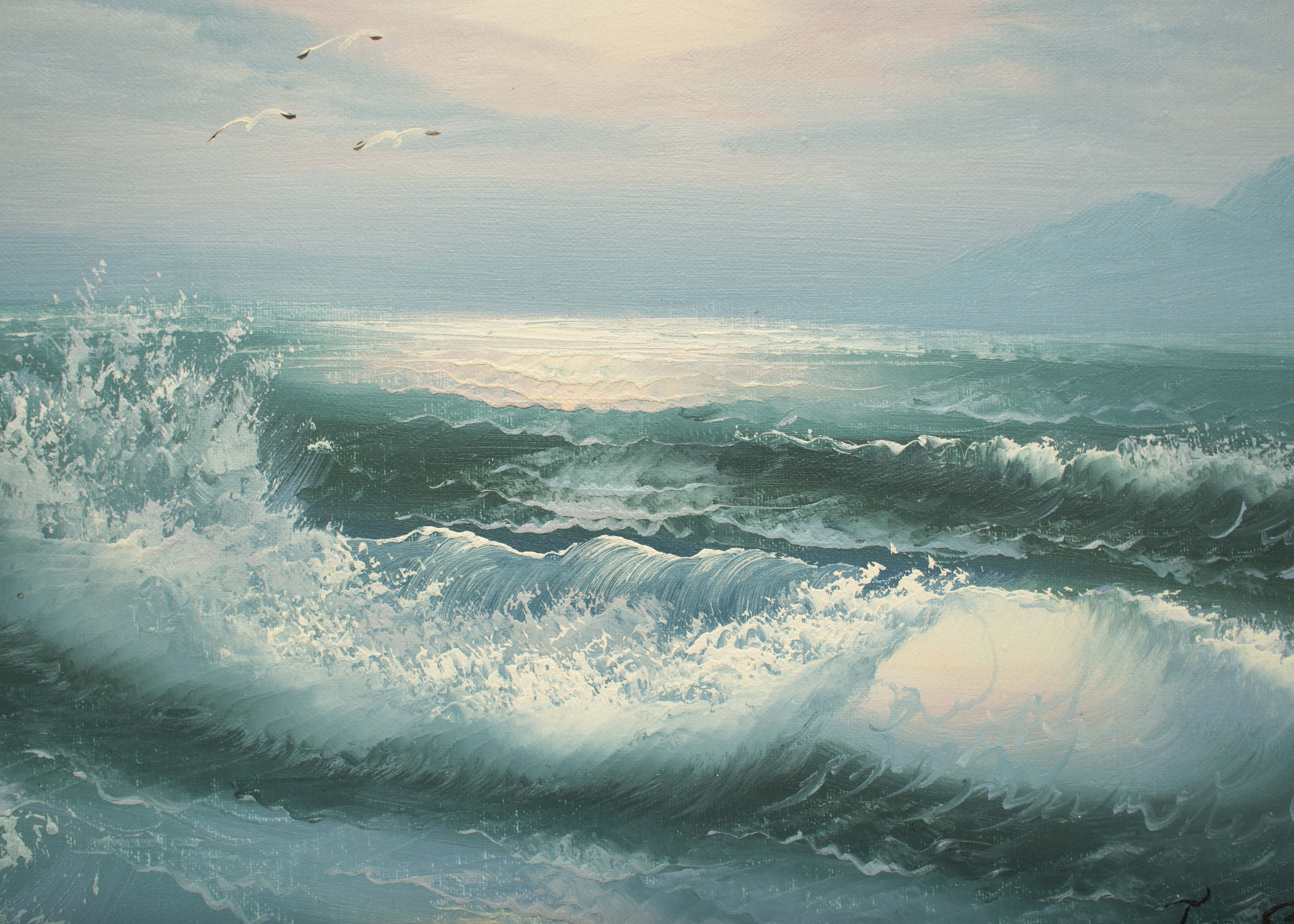 Original Signed Oil Painting by J. Stevens