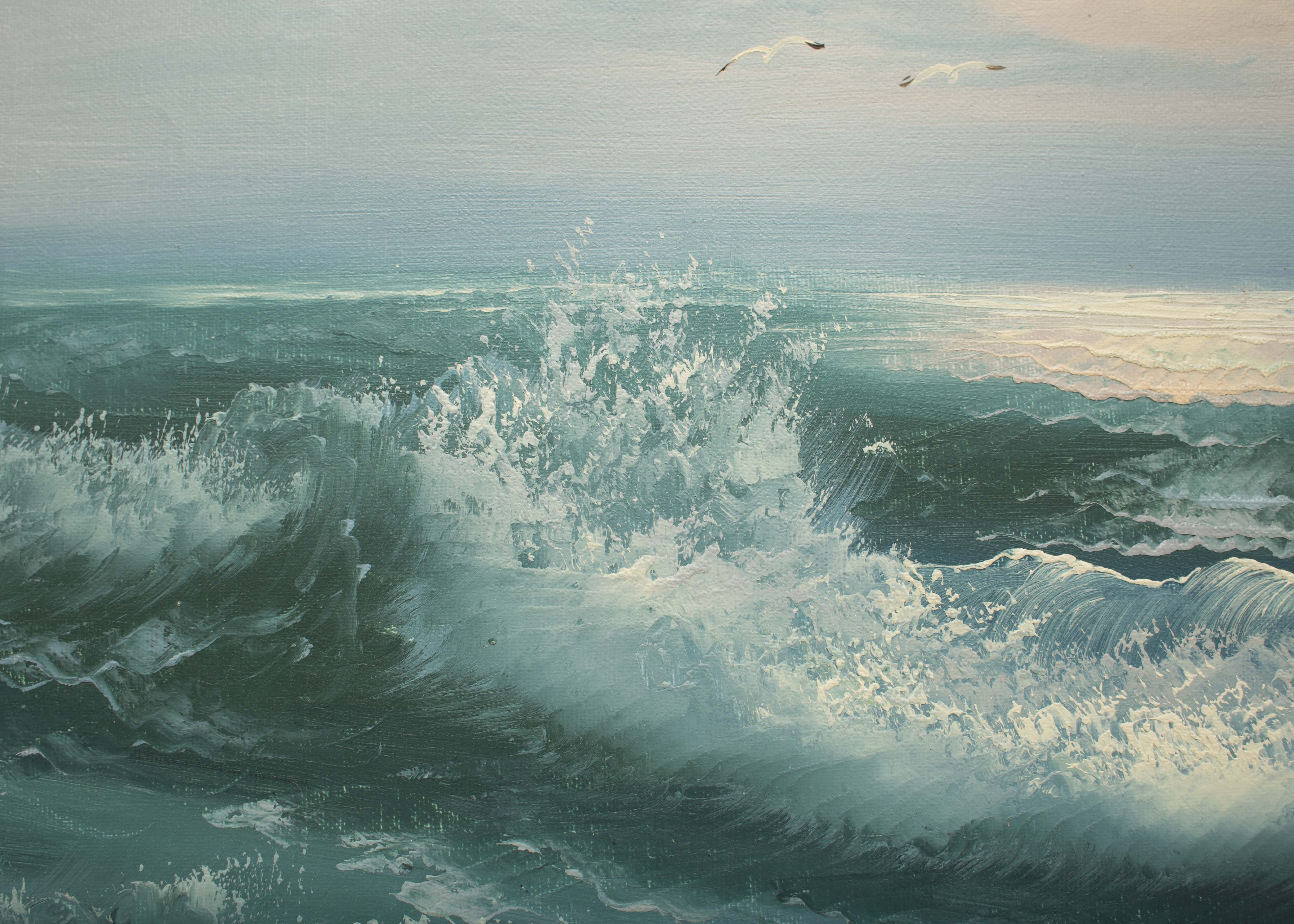 Original Signed Oil Painting by J. Stevens